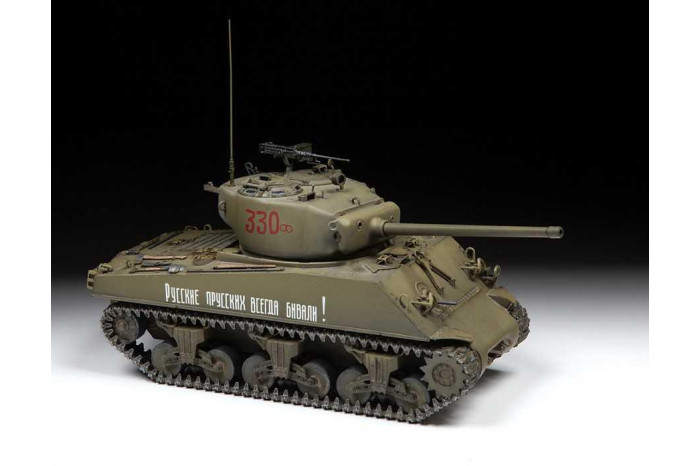 Model Kit tank 3645 - M4A2(76)W "SHERMAN" (1:35)