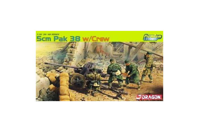 Model Kit military 6444 - 5cm PaK 38 w/CREW (1:35)