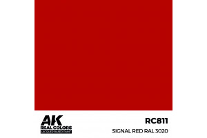 Signální červená (Signal Red) RAL 3020 - RC811