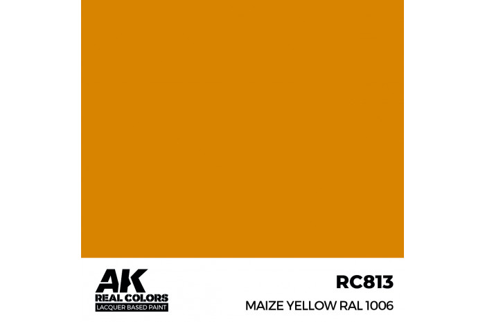 Kukuřičná žlutá (Maize Yellow) RAL 1006 - RC813