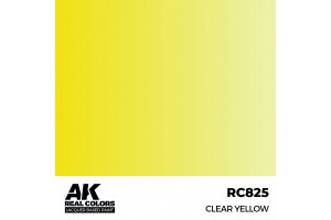Průhledná žlutá (Clear Yellow) - RC825