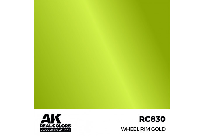Zlatá na kola (Wheel Rim Gold) - RC830