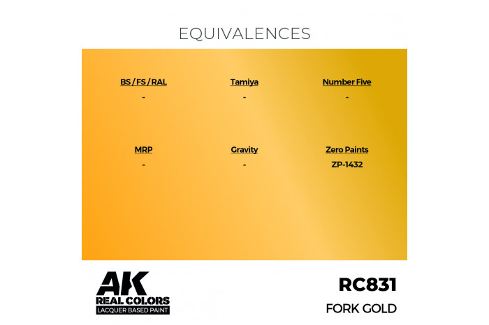 Zlatá na vidlice (Fork Gold) - RC831