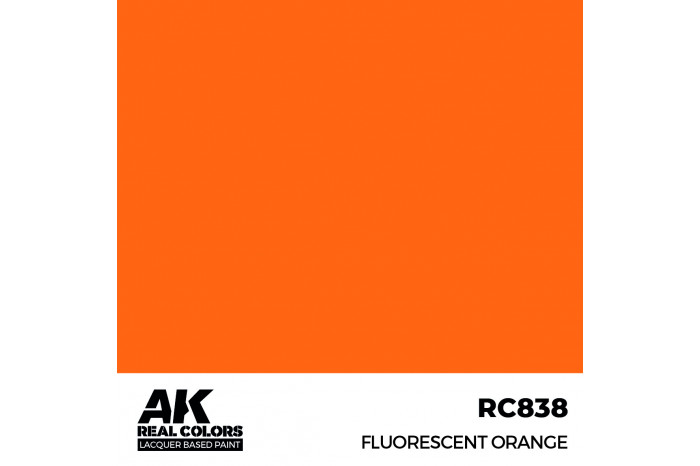 Fluorescentní oranžová (Fluorescent Orange) - RC838