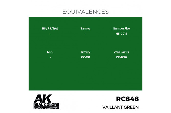 Vaillant Green - RC848