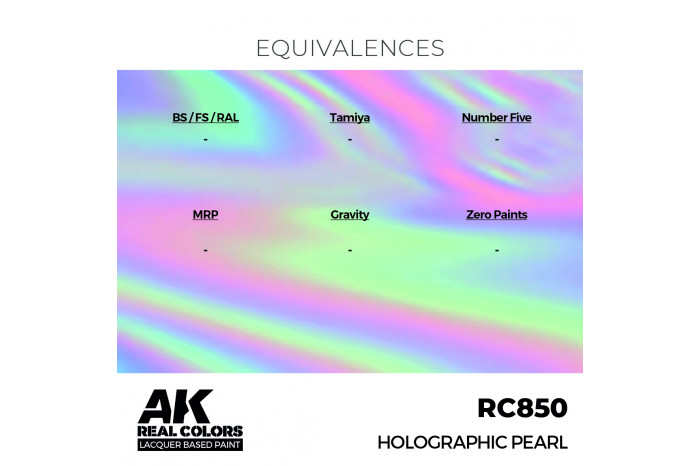 Holografická perleťová (Holographic Pearl) - RC850