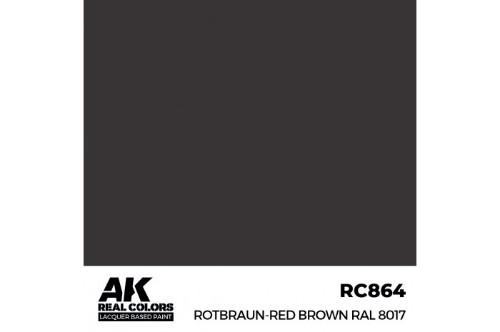 Rotbraun-Red Brown RAL 8017 - RC864