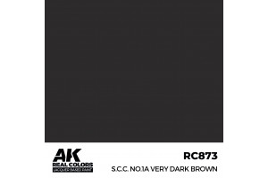 S.C.C. No.1A Very Dark Brown - RC873