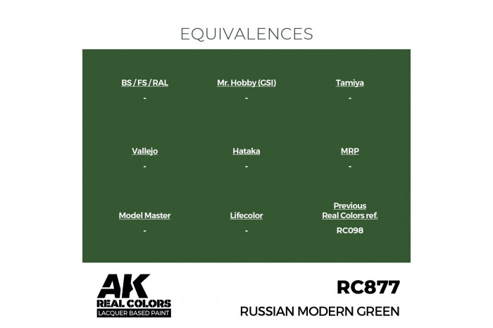 Russian Modern Green - RC877