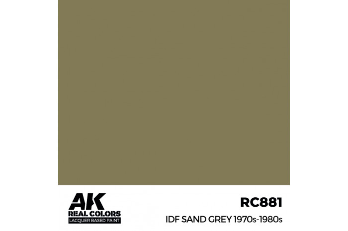IDF Sand Grey 1970S-1980S - RC881