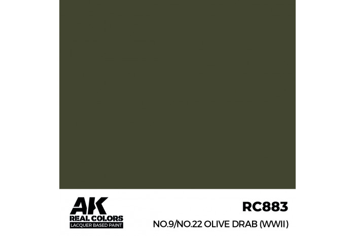 No.9/No.22 Olive Drab (WWII) - RC883