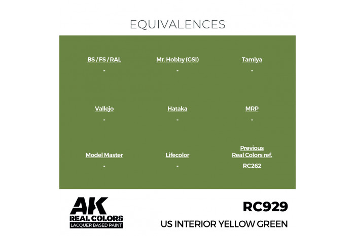 US Interior Yellow Green - RC929