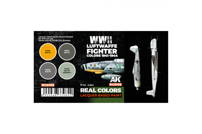 Luftwaffe Fighter Colors 1941-1944 SET - RCS105