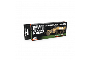 WWII US Army & USMC Camouflage Colors SET - RCS129