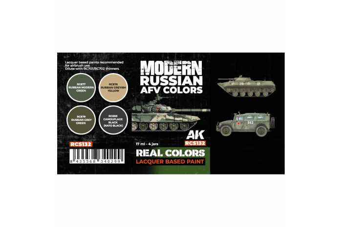 Modern Russian AFV Colors SET - RCS132