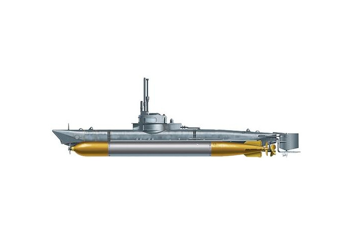 Model Kit ponorka 5609 - U-BOOT BIBER (1:35)