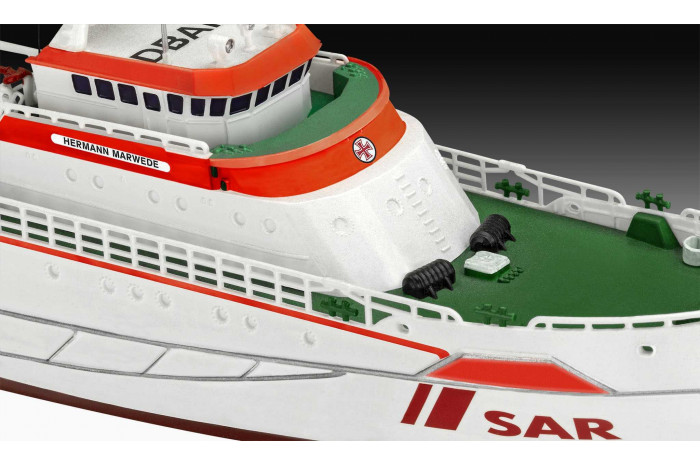 ModelSet loď 65812 - DGzRS Hermann Marwede (1:200)