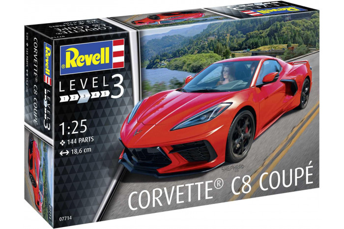 Plastic ModelKit auto 07714 - Corvette C8 Coupé (1:25)