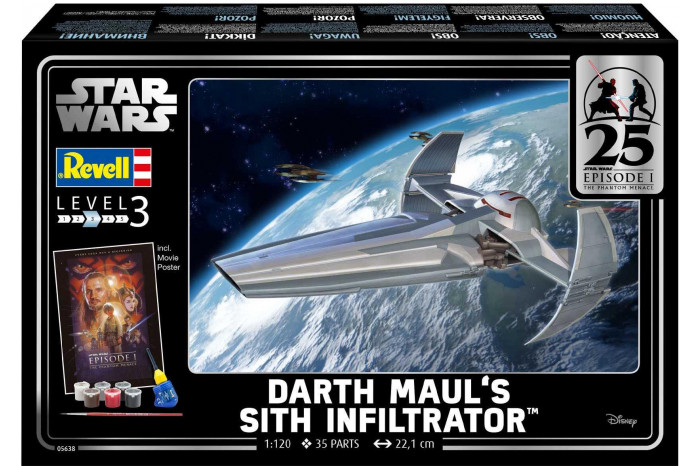 Gift-Set SW 05638 - EP1 Darth Maul's Sith Infiltrator - Limited Edition (1:120)