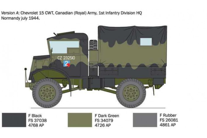 Model Kit military 0233 - Chevrolet 15 CWT (1:35)