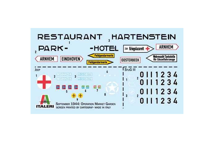 Model Kit diorama 6107 - Market Garden: Hotel Hartenstein (1:72)