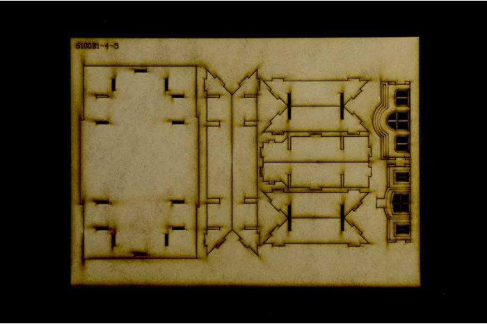 Model Kit diorama 6107 - Market Garden: Hotel Hartenstein (1:72)