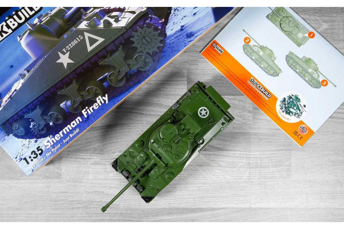 Quick Build tank J6042 - Sherman Firefly (1:35)
