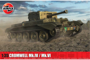 Classic Kit military A1384 - Cruiser Mk.VIII A27M Cromwell Mk.IV / Mk.VI (1:35)