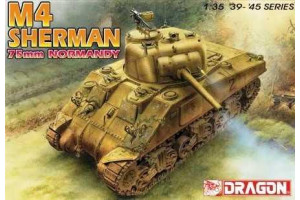 Model Kit tank 6511 - M4 SHERMAN 75mm NORMANDY (1:35)