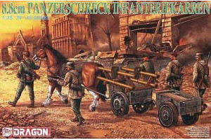 Model Kit figurky 6104 - 8.8CM PANZERSCHRECK INFANTERIEKARREN (1:35)