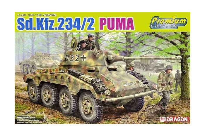 Model Kit military 6943 - Sd.Kfz.234/2 PUMA (PREMIUM) (1:35)