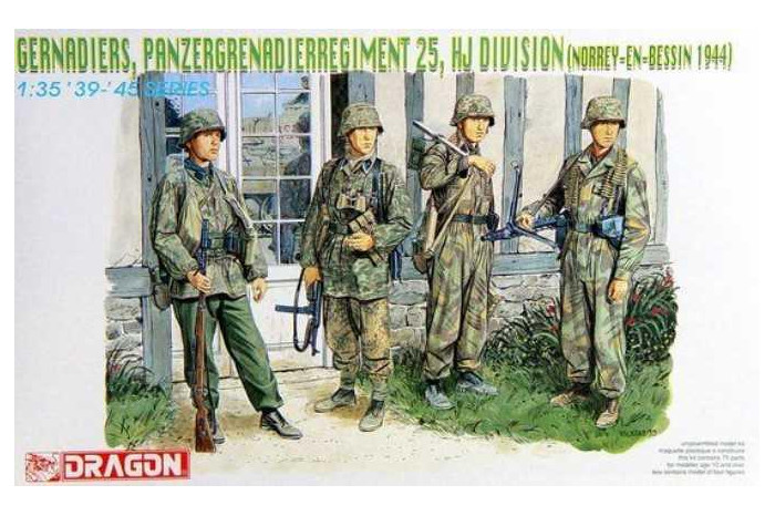 Model Kit figurky 6110 - GRENDADIERS Pz.Gren.Rgt.25 HJ DIV (1:35)