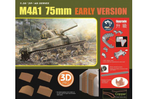 Model Kit tank 6701 - M4A1 EARLY PRODUCTION (1:35)