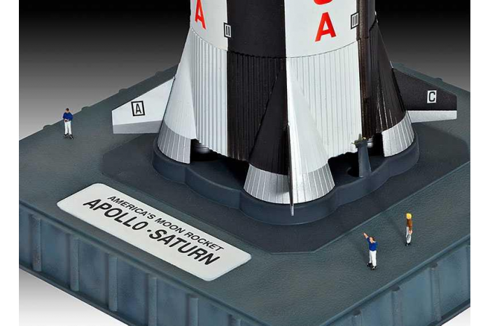 Plastic ModelKit vesmír 04909 - Saturn V (1:144)