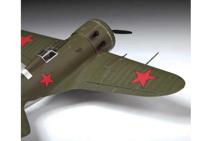 Model Kit letadlo 4832 - Polikarpov I-16 Type V Soviet Fighter (1:48)