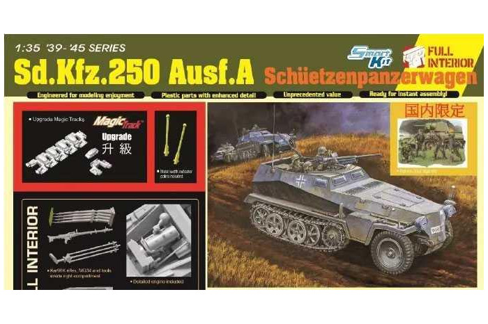 Model Kit military 6426 - Sd.Kfz. 250 Ausf.A Schützenpanzerwagen (1:35)