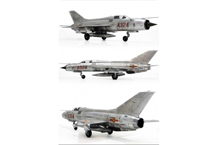 Model Kit letadlo 12320 - Russian Air Force MiG-21PF Fishbed-D (1:48)