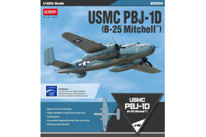 Model Kit letadlo 12334 - USMC PBJ-1D (B-25 Mitchell) (1:48)