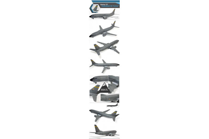 Model Kit letadlo 12639 - Boeing 737 "Colombian Air Force"  (1:144)