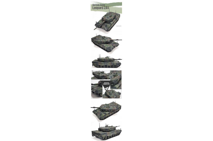 Model Kit tank 13428 - German Army Leopard 2A4 (1:72)