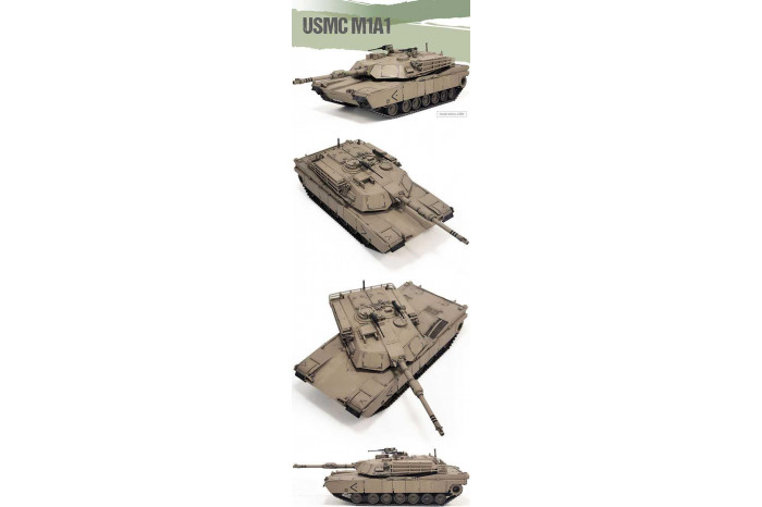 Model Kit tank 13430 - USMC M1A1 (1:72)