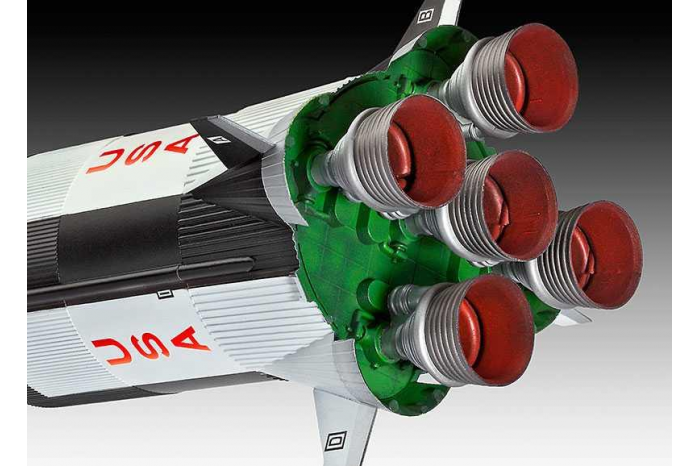 Plastic ModelKit vesmír 04909 - Saturn V (1:144)