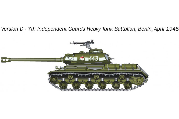 Model Kit tank 25764 - Josef Stalin JS-2 (1:56)