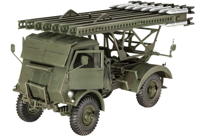 Plastic ModelKit military 03338 - BM-13-16 on WOT 8 (1:35)