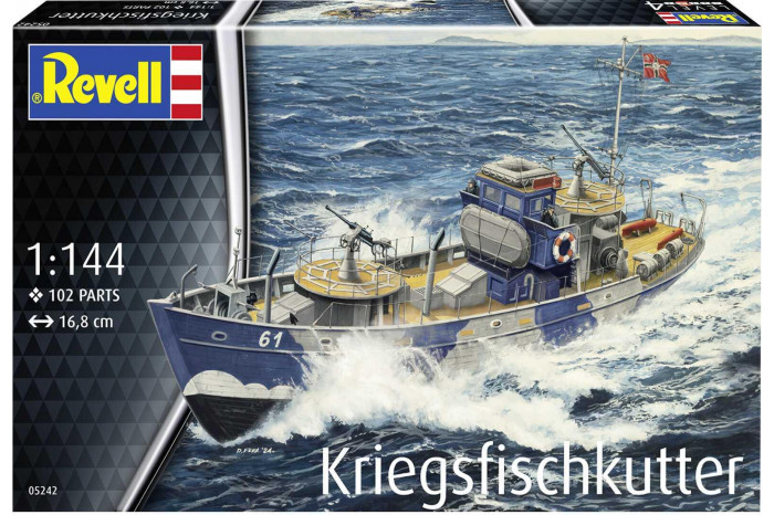 Plastic ModelKit loď 05242 - KFK (Kriegsfischkutter) (1:144)