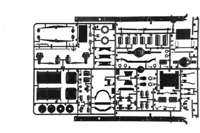 Model Kit truck 0736 - Scania T143 M500 Topline (1:24)