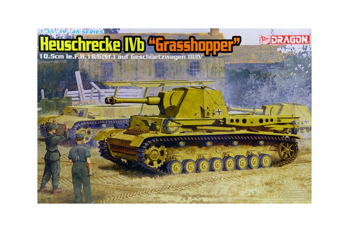 HEUSCHRECKE IVb "GRASSHOPPER" 10.5cm le.F.H.18/6(Sf.) (1:35) - 6439