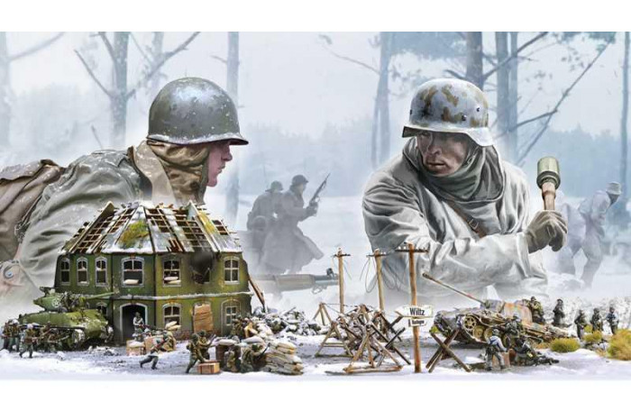 Model Kit diorama 6186 - Bastogne Siege 80 Years (1:72)