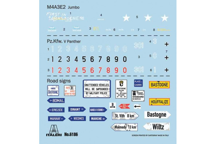 Model Kit diorama 6186 - Bastogne Siege 80 Years (1:72)