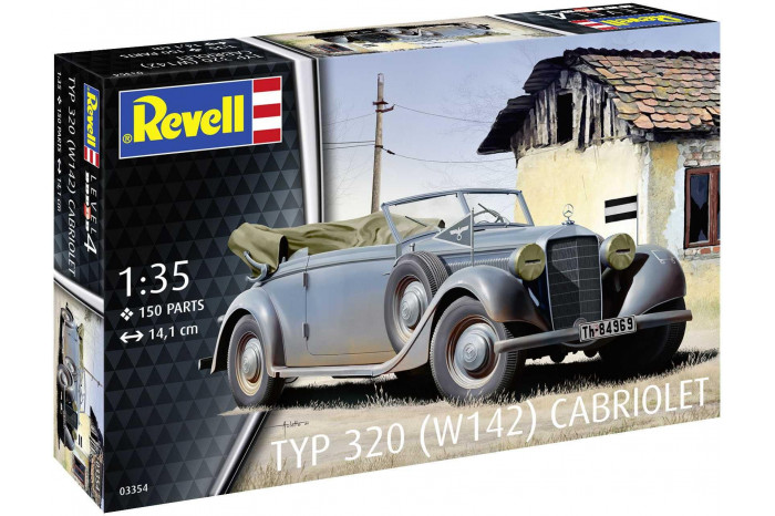 Plastic ModelKit auto 03354 - Typ 320 (W142) Cabriolet (1:35)